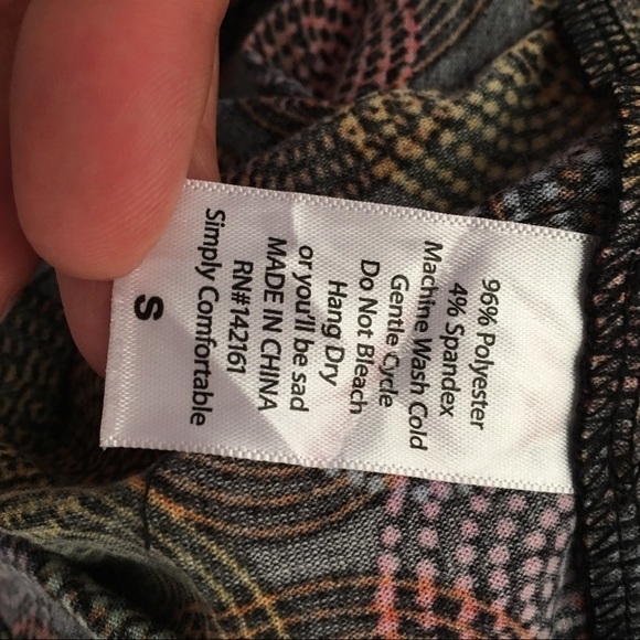 LulaRoe Psychedelic Irma Blouse size S - Picture 6 of 6